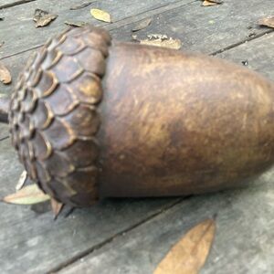 Decorative Wooden Acorn